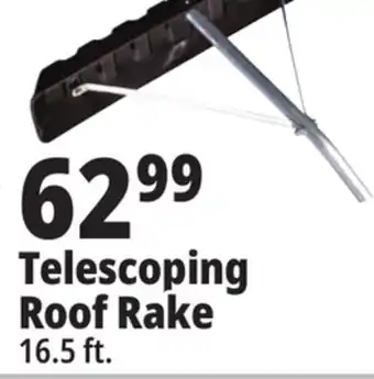 Ocean State Job Lot Telescoping roof rake offer
