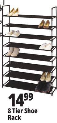 Ocean State Job Lot 8-tier shoe rack offer