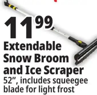Ocean State Job Lot Slide lock pivoting snowbroom, 52 offer