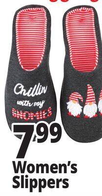 Ocean State Job Lot Women's slipper offer