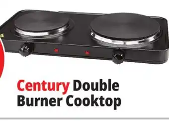 Ocean State Job Lot Century double burner cooktop offer
