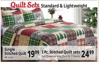 Ocean State Job Lot Quilt sets offer