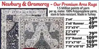 Ocean State Job Lot Newbury & gramercy area rugs offer