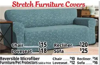 Ocean State Job Lot Stretch furniture covers offer