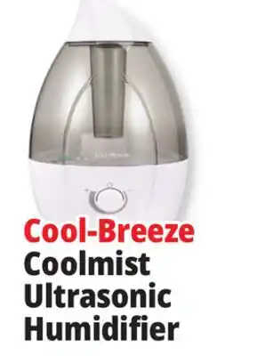 Ocean State Job Lot Cool~breeze 25w ultrasonic cool mist humidifier, 1 gal offer