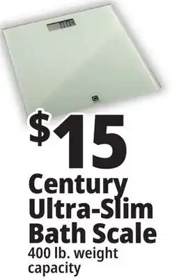 Ocean State Job Lot Century ultra slim bathroom scale offer