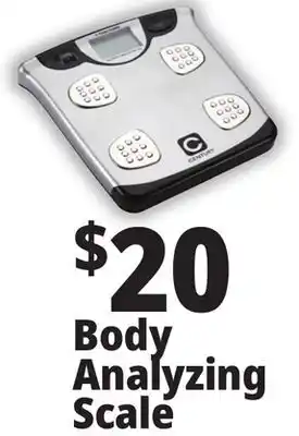 Ocean State Job Lot Century body analysis bathroom scale offer