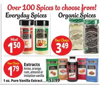 Ocean State Job Lot Spices offer