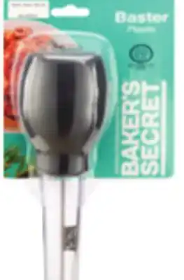 Ocean State Job Lot Baker's secret silicone turkey baster offer
