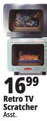 Ocean State Job Lot Retro tv scratcher offer