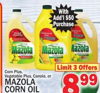 C Town Mazola corn oil offer