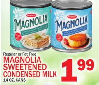 C Town Magnolia sweetened condensed milk offer