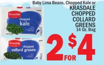 C Town Krasdale chopped collard greens offer