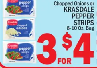 C Town Krasdale pepper strips offer