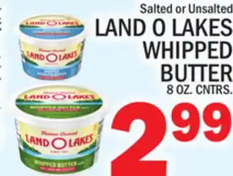 C Town Land o lakes whipped butter offer