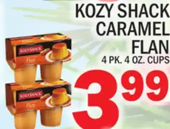 C Town Kozy shack caramel flan offer