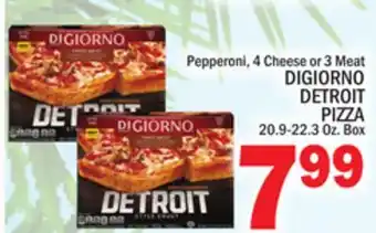 C Town Digiorno detroit pizza offer