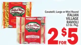 C Town Italian village ravioli offer