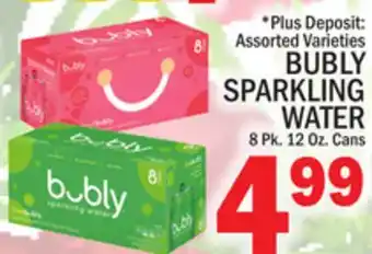 C Town Bubly sparkling water offer