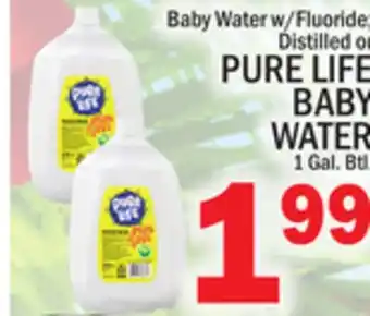 C Town Pure life baby water offer