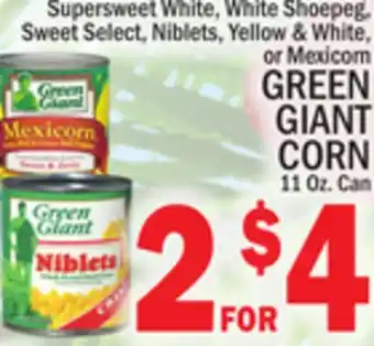 C Town Green giant corn offer