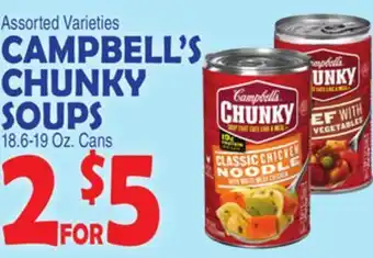 Bravo Supermarkets Campbell's chunky soups offer