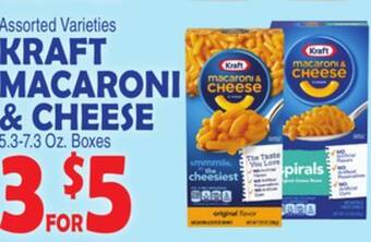 Bravo Supermarkets Kraft macaroni & cheese offer
