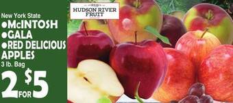 Bravo Supermarkets Mcintosh, gala, red delicious apples offer