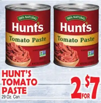 Bravo Supermarkets Hunt's tomato paste offer