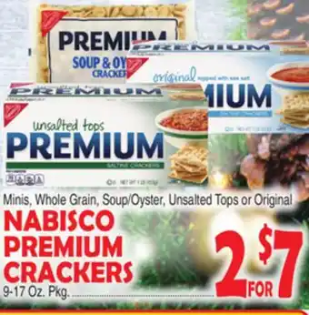 Bravo Supermarkets Nabisco premium crackers offer