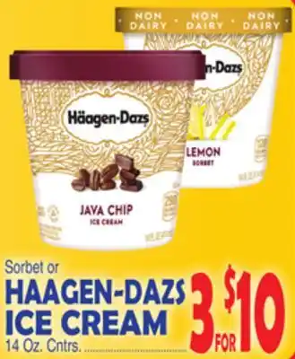Bravo Supermarkets Haagen-dazs ice cream offer