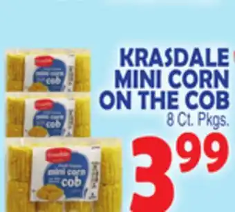 Bravo Supermarkets Krasdale mini corn on the cob offer