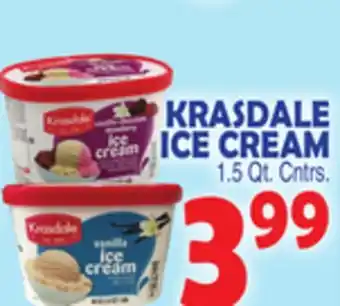 Bravo Supermarkets Krasdale ice cream offer