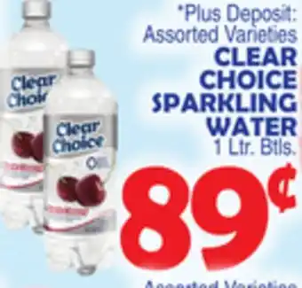 Bravo Supermarkets Clear choice sparkling water offer
