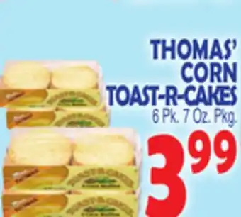 Bravo Supermarkets Thomas' corn toast-r-cakes offer