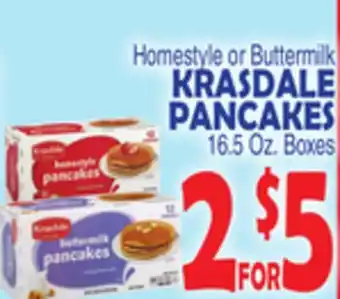 Bravo Supermarkets Krasdale pancakes offer
