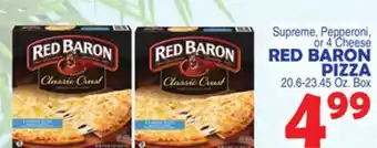 Bravo Supermarkets Red baron pizza offer