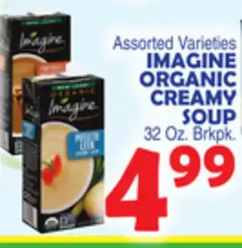 Bravo Supermarkets Imagine organic creamy soup offer