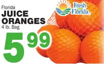 Bravo Supermarkets Juice oranges offer