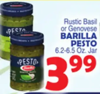 Bravo Supermarkets Barilla pesto offer