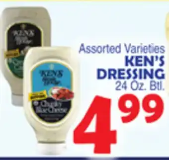 Bravo Supermarkets Ken's dressing offer