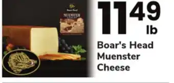 ACME Boar's head muenster cheese offer