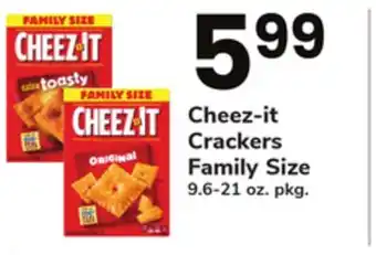 ACME Cheez-it crackers family size offer