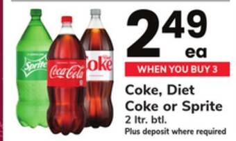 ACME Coke, diet coke or sprite offer