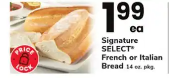 ACME Signature select french or italian bread offer
