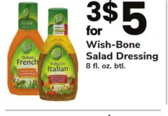 ACME Wish-bone salad dressing offer