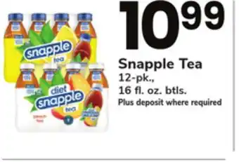 ACME Snapple tea offer