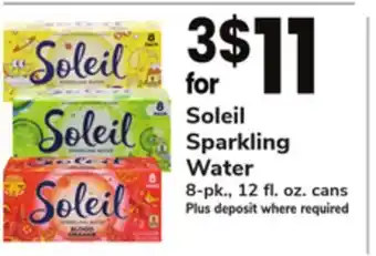 ACME Soleil sparkling water offer