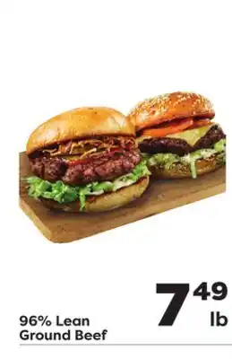 Weis Markets 96% lean ground beef offer
