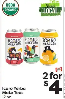Weis Markets Icaro yerba mate teas offer